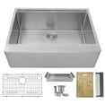 thumbnail image 2 of Stylish Farmhouse Apron 30" Stainless Steel Single-Bowl Kitchen Sink with 5 Accessories S-316W, 2 of 13
