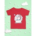 thumbnail image 3 of Baby Rabbit Taking A Bath T-Shirt Infant -Image by Shutterstock,  12 Months, 3 of 4