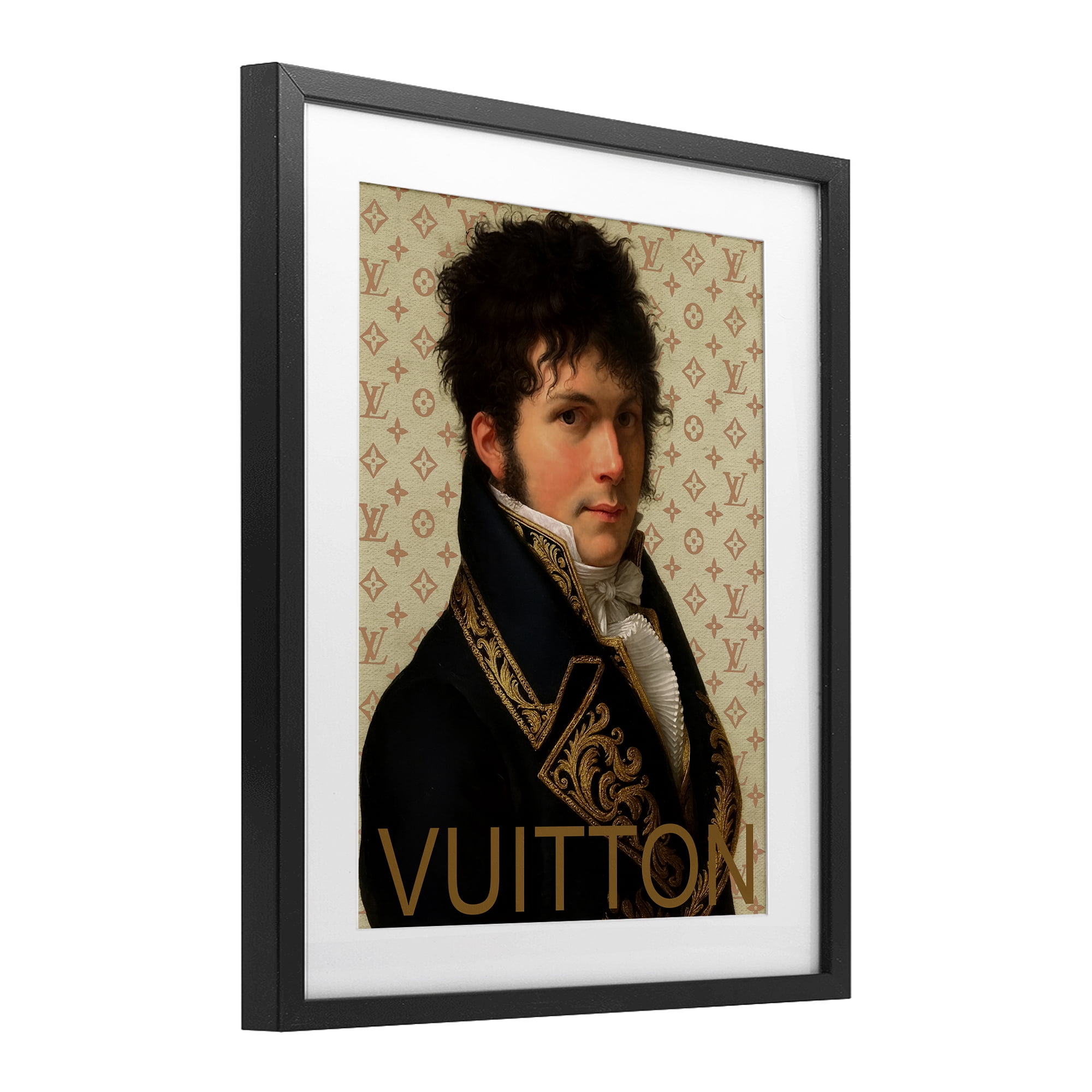 Stupell Industries Glam Gentleman In Spring Black Framed Print Under Glass, design by Grotto Studios