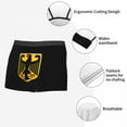 thumbnail image 7 of Coat Of Arms Of Germany Underwear Men Breathbale German Flag Eagle Boxer Briefs Shorts Panties Soft Underpants For Male, 7 of 7