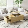 thumbnail image 2 of Table basse avec tiroir HOMCOM Lift Top, compartiment caché, 2 of 10