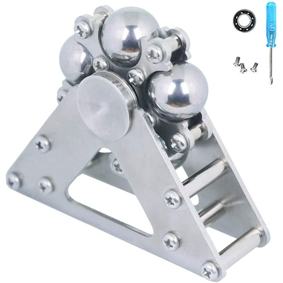 Ferris Wheel Fidget Spinner, Kinetic Desk Toys Spin with Stand, Metal Stainless Steel Smooth Bearing
