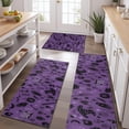 thumbnail image 2 of Halloween Witchy Elements Pattern Kitchen Rugs Sets Of 3,Kitchen Runner Rugs Non Skid Washable,Decorative Kitchen Floor Mats for Kitchen,Sink,Laundry,17"x30"+ 17"x47" + 17"x59", 2 of 6