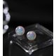 thumbnail image 4 of Pendientes de perlas elegantes, tachuelas hipoalergénicas, acabado brillante colorido, disponibles en varios tamaños para mujeres y niñas, 4 of 8