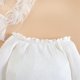 thumbnail image 4 of Gibobby Conjunto para bebé Niñas Niños pequeños bebés Niñass Primavera Verano Floral algodón manga larga Tops fuera del hombro pantalones largos trajes ropa(Blanco, 2-3 Años), 4 of 5