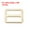 Gold, variant on Uxcell Metal Tri-glide Slide Buckle, Zinc Alloy Adjuster Sliders Webbing Strap Fasteners for Bag Belt Dog Gold 25mm