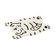 thumbnail image 1 of Alfombra de baño con estampado de animales, bonita alfombra decorativa para el suelo, alfombra pequeña Blanco, 1 of 9