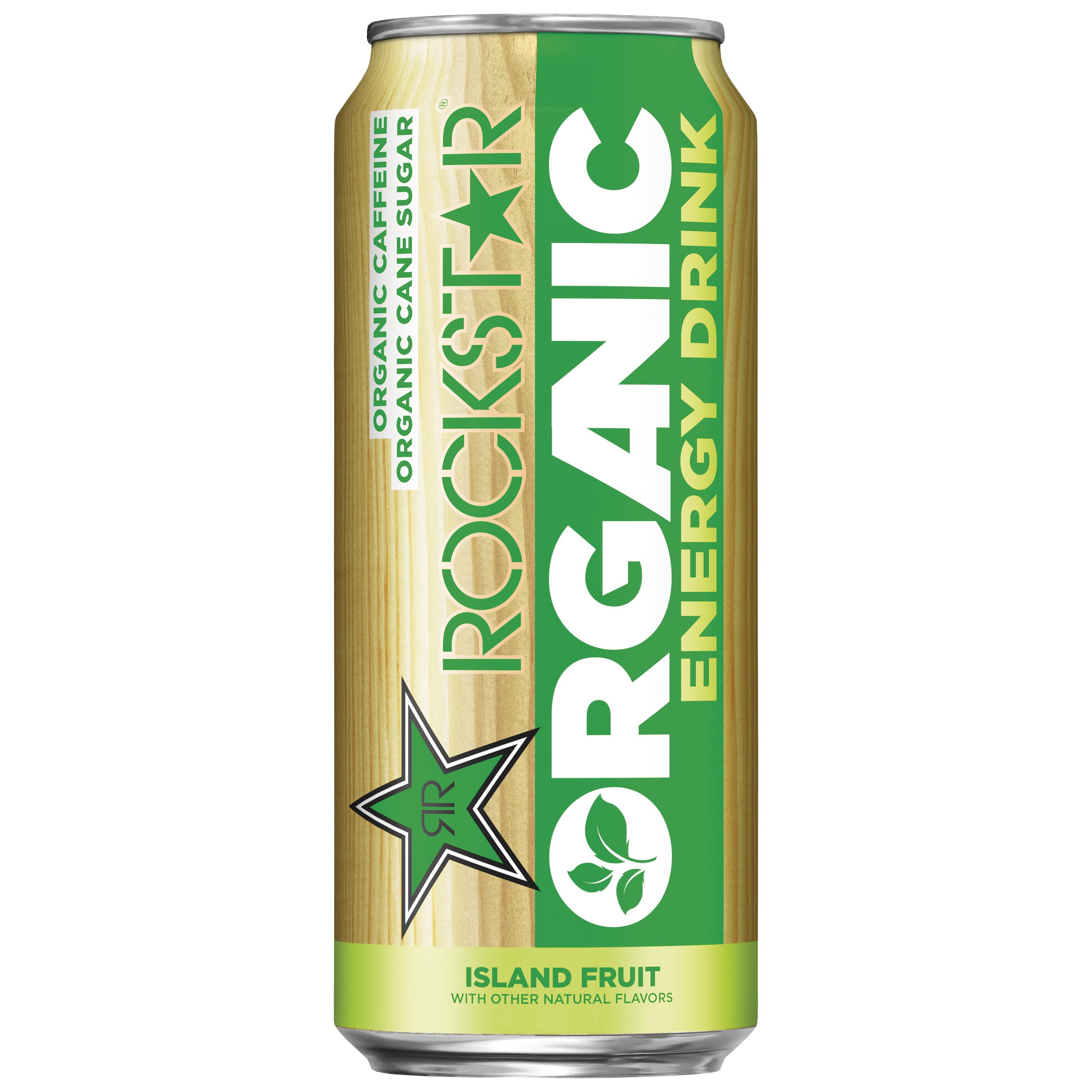 Rockstar Organic Island Fruit Energy Drink 16 Oz Can rockstar-organic-island-fruit-energy-drink-16-oz-can