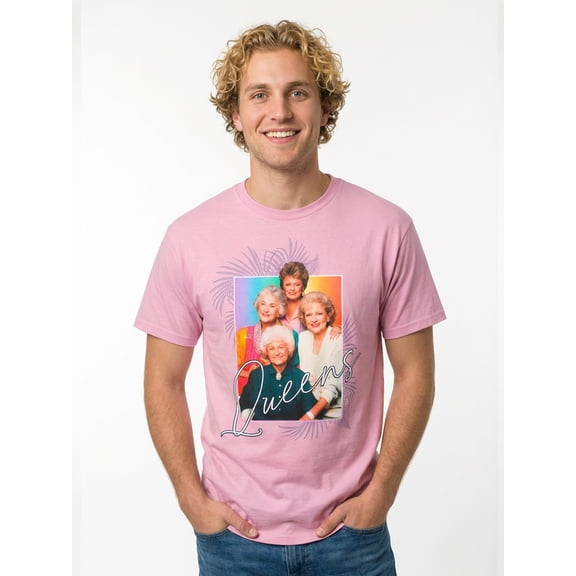 The Golden Girls, Men's & Big Men's Pride Graphic Tee, Queens, Sizes S-3XL