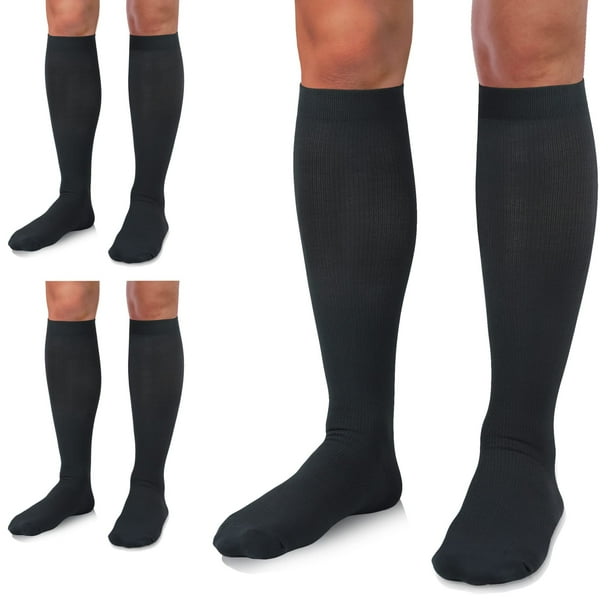 Calcetines de compresión UUSOCKS 20-30 mmHg para mujeres y hombres (3 pares)