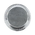 thumbnail image 5 of Powell Shanice Round Lace Cut Metal Indoor Accent Side Table, 19" Tall, Silver, 5 of 6