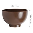 thumbnail image 2 of Raindrops Wood Grain Unbreakable Plastic Soup Bowl Coffee Mug for Home Kitchen Use, 2 of 8