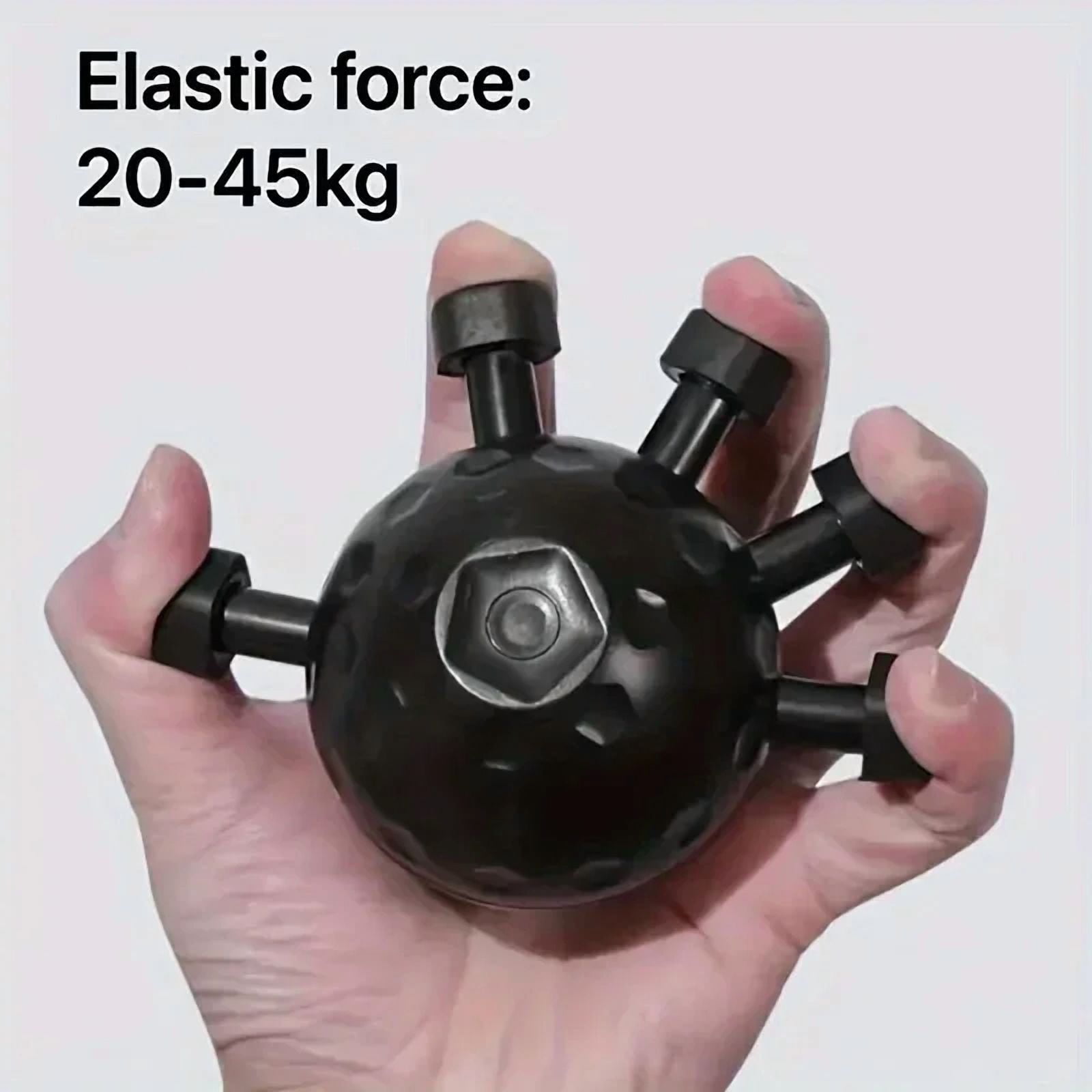 Finger Exerciser Trainer, Adjustable Hand Grip Strengthener for Rock Climbing and Fitness Training