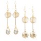 thumbnail image 3 of Pendientes de Gancho de Gota Para Mujer Fernando flores 8.5cm, 3 of 8