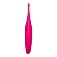 thumbnail image 4 of Satisfyer Twirling Fun Tip Vibrator - Lay-on Vibrator with Circulating Tip for Targeted Clitoris Stimulation and Erogenous Zones, Waterproof, Rechargeable (Magenta), 4 of 5