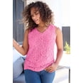 thumbnail image 2 of Roaman's Women's Plus Size V Neck Cami, 2 of 2