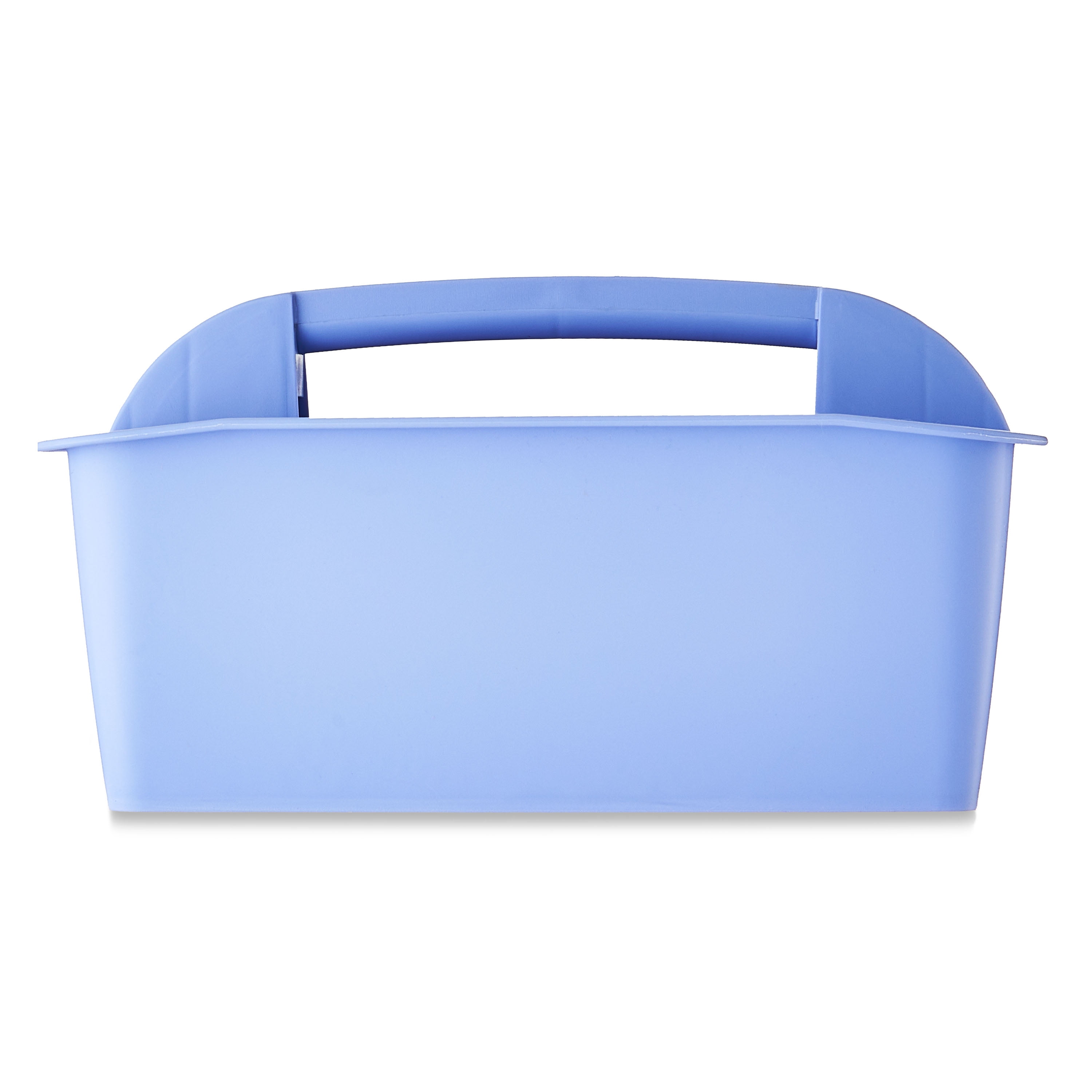 (4 pack) Pen+Gear Plastic Caddy, Desktop Craft and Hobby Organizer, Periwinkle, 6-Pack