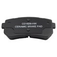 thumbnail image 3 of TRQ Rear Ceramic Brake Pad Set for Hyundai Sonata Kia Optima BFA15070 Fits select: 2016-2017 KIA OPTIMA LX, 2018 KIA OPTIMA LX/S, 3 of 6