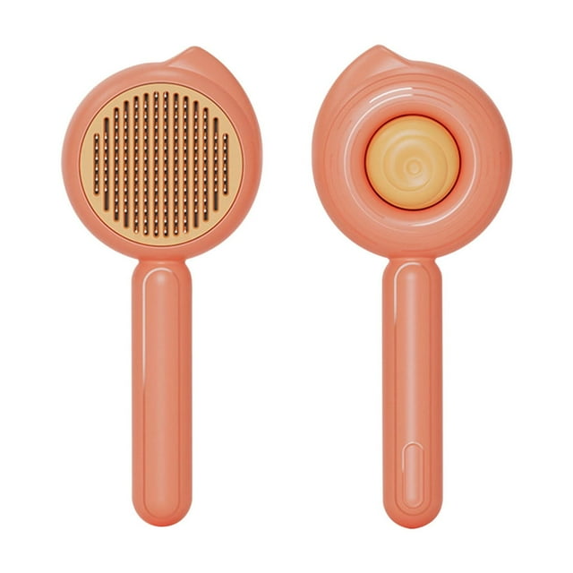Birdeem Needle Hair Comb for Dogs and Cats Small Conch Dense Teeth Comb Stainless Steel Needle Massage Comb