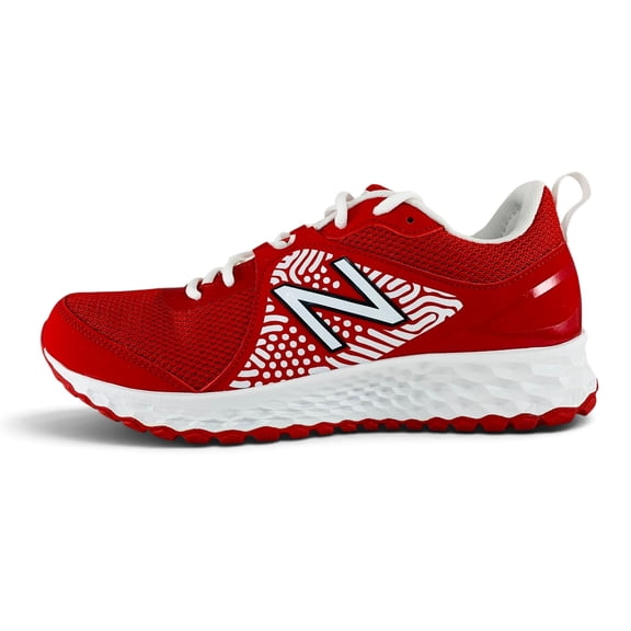 New Balance Fresh Foam 3000 v5 Turf-Trainer Red White Men's Baseball Training Shoes T3000TR5 Men's U.S. Shoe Size 9