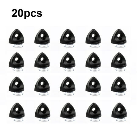 

BUYISI 20 Pack Shelf Pins for Kitchen Cabinet - 5mm Bracket-Style Support Pegs