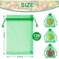 thumbnail image 2 of Sac de Jardin en Maille Réutilisable 8 Pouces avec Cordon Sac en Maille pour Fruits Arbres Verts, 2 of 5