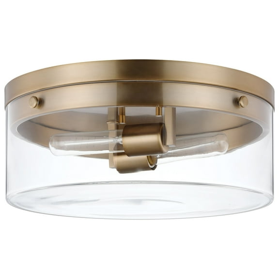 Nuvo Lighting - Intersection - 2 Light Small Flush Mount In Industrial Chic