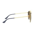 thumbnail image 6 of Ray-Ban Round Double Bridge Black Sunglasses, RB3647N-002/58-51, 6 of 21