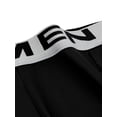 thumbnail image 6 of Men'S Wide Waistband Letter Print Solid Underwear Trunks 10 Pack Mixed Colors XL, 6 of 7