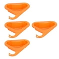 thumbnail image 4 of Triangular Sink Strainer Basket, Multifunctional Drain Basket Thickened All Round Hollow Hanging 4pcs  For  For Fruit Rose Orange, 4 of 8