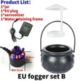 thumbnail image 1 of Halloween Witch Pot Cauldron 12 Color Changing Party Prop Color Changing Holiday Party Prop Decor Mist Maker Smoke Fog Machine, 1 of 5