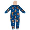 thumbnail image 2 of Komar Kids Boys Avatar The Last Airbender Aang Fleece One Piece Blanket Sleeper (6/7), 2 of 5