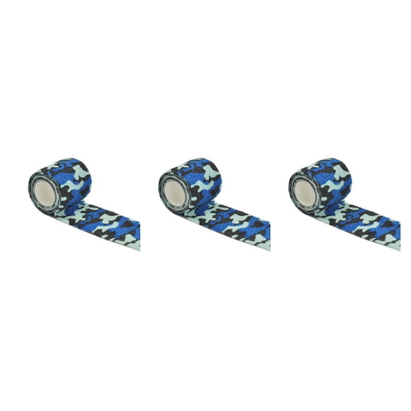 Toystoory Envoltura elástica Atlético Vendaje autoadhesivo Montar Correr Acampar Mochilero Cinta de supervivencia Tipo 5 2.5cmx4.5m Type1 NO1