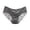 Grey, variant on Women's Bow Cut Hollow Low Waist Seamless Satin Triangle Underwear RD2 XL