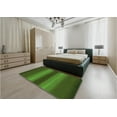 thumbnail image 4 of Ahgly Company Indoor Rectangle Patterned Dark Lime Green Area Rugs, 8' x 12', 4 of 6