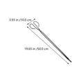 thumbnail image 3 of 2Pcs Extended Fireplace Tongs Outdoor Picnic Cleaning Picker Big Head Clips, 3 of 7
