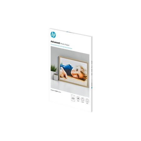 HP Advanced Photo Paper - Glossy - A3 (11.7 in x 16.5 in) - 250 g/m - 20 sheet(s) photo paper - for Officejet K7100; Photosmart 6510 B211a