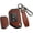 Black Metal Frame-long-brown, variant on Compatible Key Fob Cover for Jeep Grand Cherokee Dodge Charger Challenger Durango Journey Dart Chrysler 300 Key Case Holder Protector Metal Keychain