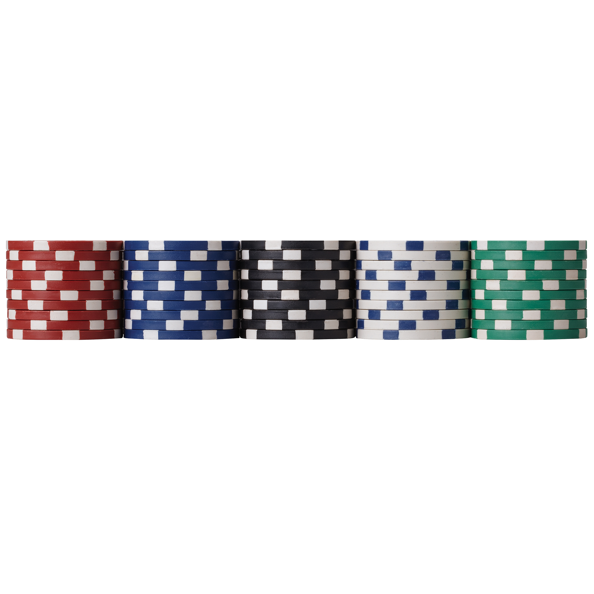 Fat Cat Texas Hold'Em Poker Chip Set photo 6