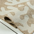 thumbnail image 5 of Ox Bay Dom Floral Nautical Performance Polypropylene Indoor Outdoor Area Rug, Beige, 5' x 7', 5 of 9