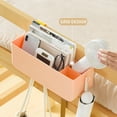 thumbnail image 2 of Bedside Organizer Storage Caddy Hanging as Bunk Bed Storage Accessories Handrail Multi Pockets for Dorm Bunk Bed Shelf, 2 of 6