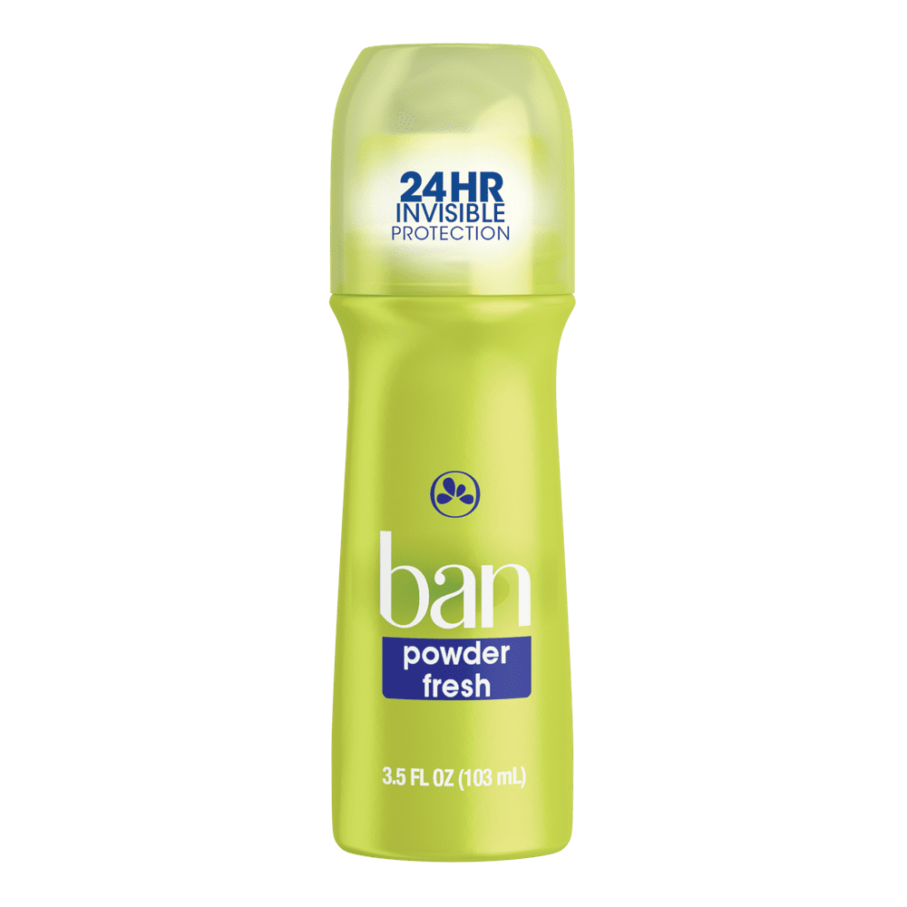 Ban Powder Fresh RollOn Deodorant 3.5 oz
