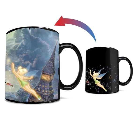 Disney (Tinker Bell and Peter Pan Fly to Never Land) Morphing Mugs® Heat-Sensitive Clue Mug MMUGC1631
