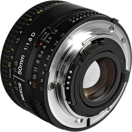 Nikon - AF NIKKOR 50mm f/1.8D Standard Lens - Black