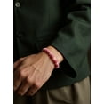 thumbnail image 6 of 6mm Rhodochrosite - Stone of Love and Compassion - Handmade Yoga Stretch Elastic Bracelet Natural Healing Gemstone Stress Relief Crystal Jewelry Power Energy Gifts for Men and Women, 6 of 6
