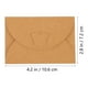 thumbnail image 4 of 50 sobres de papel kraft vintage, prácticos y retro, ideales para cartas y papelería., 4 of 7