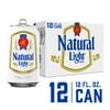 Natural Light Lager Domestic Beer 12 Pack 12 fl oz Aluminum Cans 4.2% ABV