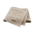 thumbnail image 1 of Baby Knitted Newborn Swaddle Wrap Stroller Blankets Soft Infant Bedding Quilt, 1 of 1