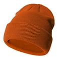thumbnail image 2 of Karoyedx Girls Warm Hats Baby Beanie Hats for Unisex Toddler Beanies Baby Girl Boy Hat Warm Cap for Infant Toddler Brick Red Size,4-6 Years, 2 of 9