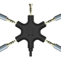 lanema Headphone Splitter Cable 3.5mm 1 Male To 5 Female Port 3.5mm Share Adapter